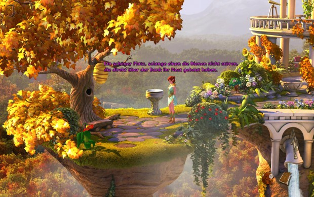 The Book of Unwritten Tales 2 (Screenshots: Golem.de)